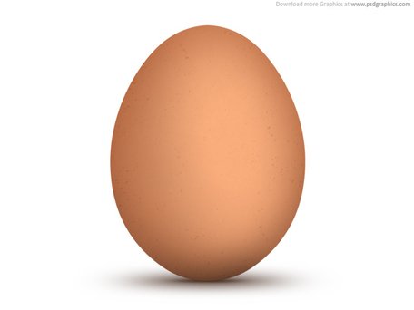 تخم مرغ های قهوه ای، سفید و طلایی، نمادهای PSD