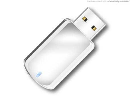 نماد درایو فلش USB (PSD)