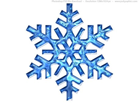 نماد دانه برف آبی (PSD)