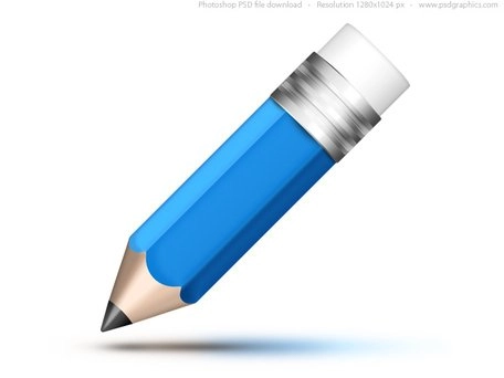 نماد مداد آبی (PSD)