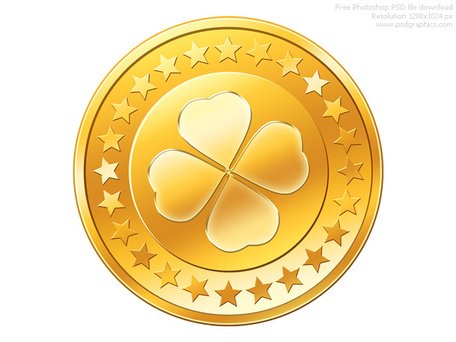 نماد سکه طلا PSD