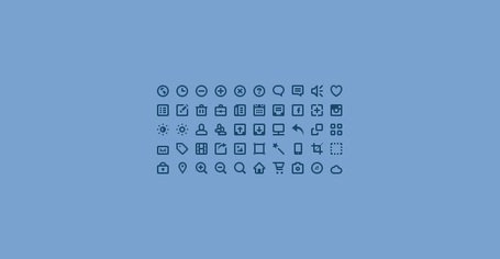 50 آیکون کوچک (PSD)