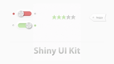 کیت UI براق PSD