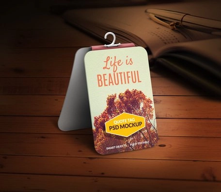 Cute Little Tag Graphic PSD