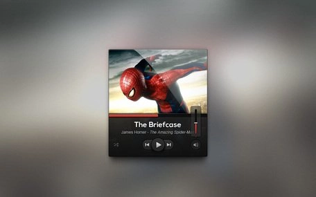 Dark UI Design Player Music Psd