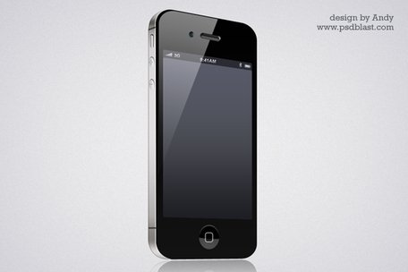 آیکون iPhone4 با فرمت PSD