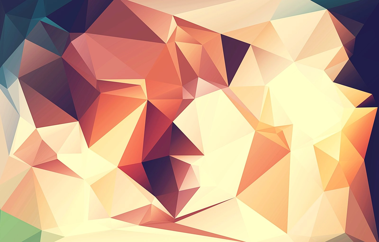 Abstract Polygonal / Low Poly Photo Texture 2