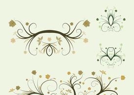 وکتور چرخش های گیاهی