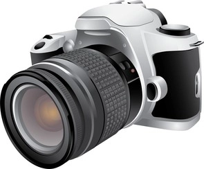 دوربین دیجیتال وکتور رایگان (Dslr)