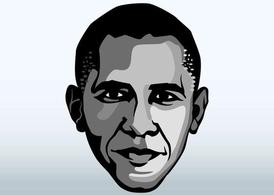 چهره باراک اوباما