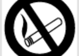 وکتور نماد - سیگار ممنوع
