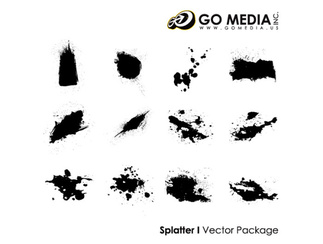 Go Media Vector Material Chupin - ink 2
