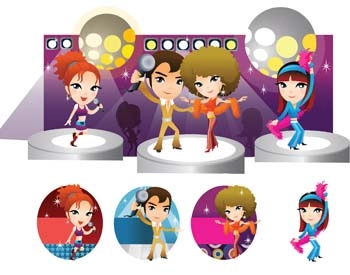 وکتور رقص 7