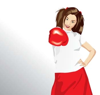 وکتور ورزش بوکس 1