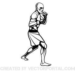 MMA FIGHTER VECTOR GRAPHICS.eps