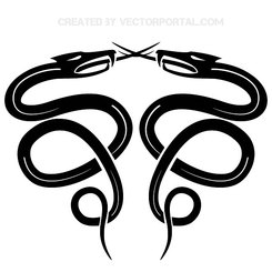SNAKES STOCK VECTOR GRAPHIC.eps