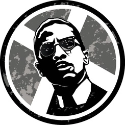 MALCOLM X VECTOR ILLUSTRATION.eps