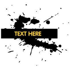 بنر وکتور GRUNGE SPLATTER.eps