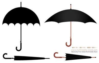 مجموعه وکتور چتر رایگان
