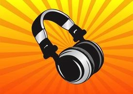 وکتور هدفون
