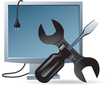 وکتور مانیتور LCD 16