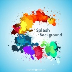 دانلود رایگان وکتور پس زمینه Splash