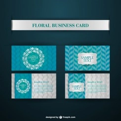 کارت های وکتور کسب و کار هویت شرکتی