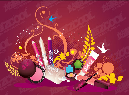 The Trend Of Cosmetic Products Subject Illustrator Vector Ma