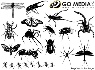 Go Media Vector Material Chupin - سری حشرات