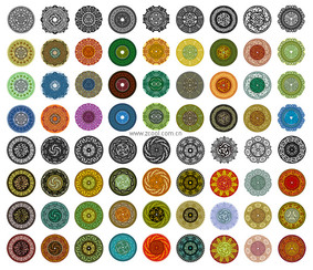 تنوع عناصر کلاسیک در الگوی دایره ای وکتور M