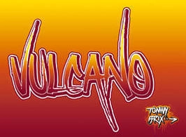VULCANO وکتور گرافیتی - طرح تامی بریکس