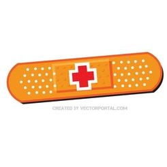 ADHESIVE BANDAGE VECTOR GRAPHICS.eps