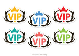 بسته وکتور Antler VIP Icons