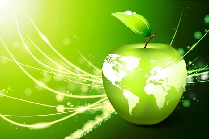 Apple Earth وکتور 5