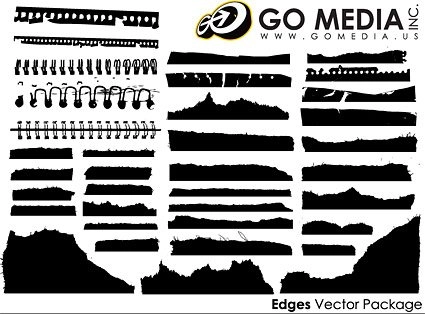 Go Media Vector Material Chupin - انواع سیلوئت کاغذ