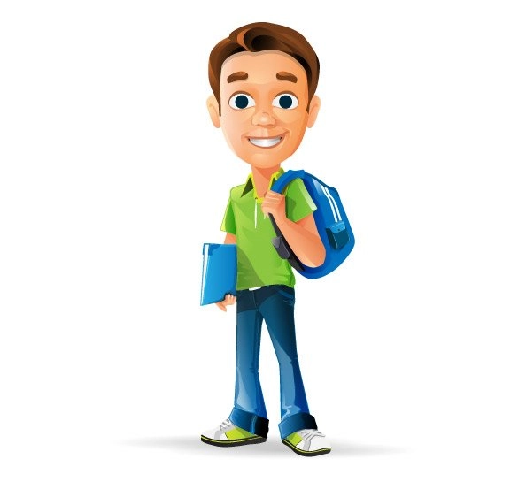 شخصیت وکتور دانش آموز