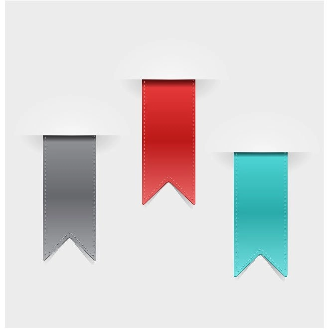 وکتور BLOSSY ELGANT BOOKMARKS.ai