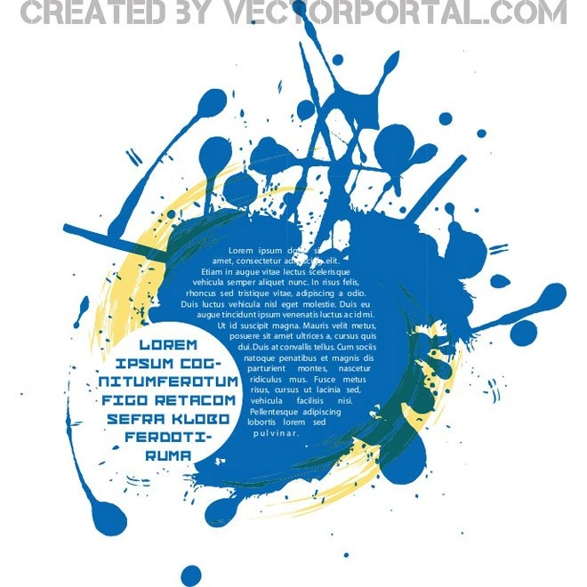BLUE VECTOR GRUNGE BACKGROUND.eps