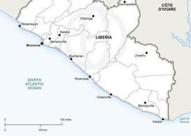 نقشه برداری رایگان لیبریا