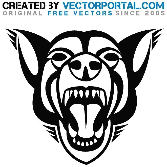 RABID DOG VECTOR GRAPHICS.eps
