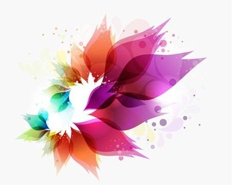 هنر پس زمینه وکتور طرح رنگارنگ انتزاعی