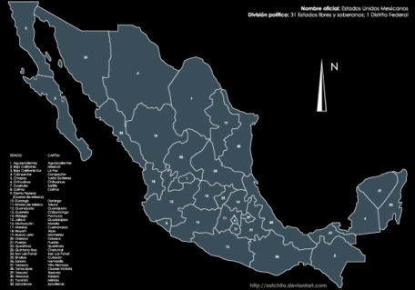 نقشه برداری رایگان مکزیک