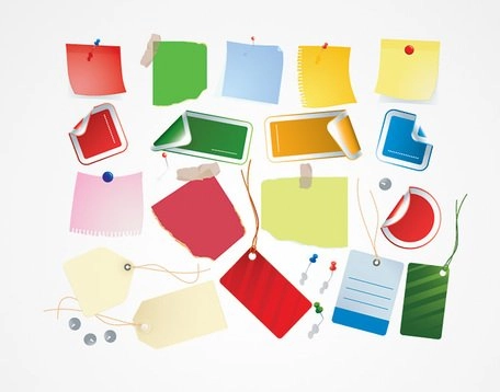 کاغذ یادداشت Post-It با پین