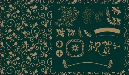 وکتور الگوهای توری