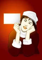 وکتور صورت انسان 59