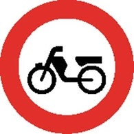 وکتور تابلوی علامت منطقه دوچرخه