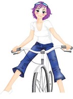 وکتور ورزش دوچرخه 1