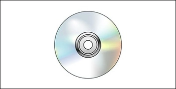 وکتور مواد CD-ROM نفیس
