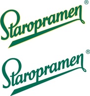 لوگوی آبجو Staropramen با فرمت وکتور .ai (تصویرگر) و .eps برای دانلود رایگان