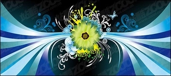 دیزی ماده اصلی وکتور پس زمینه